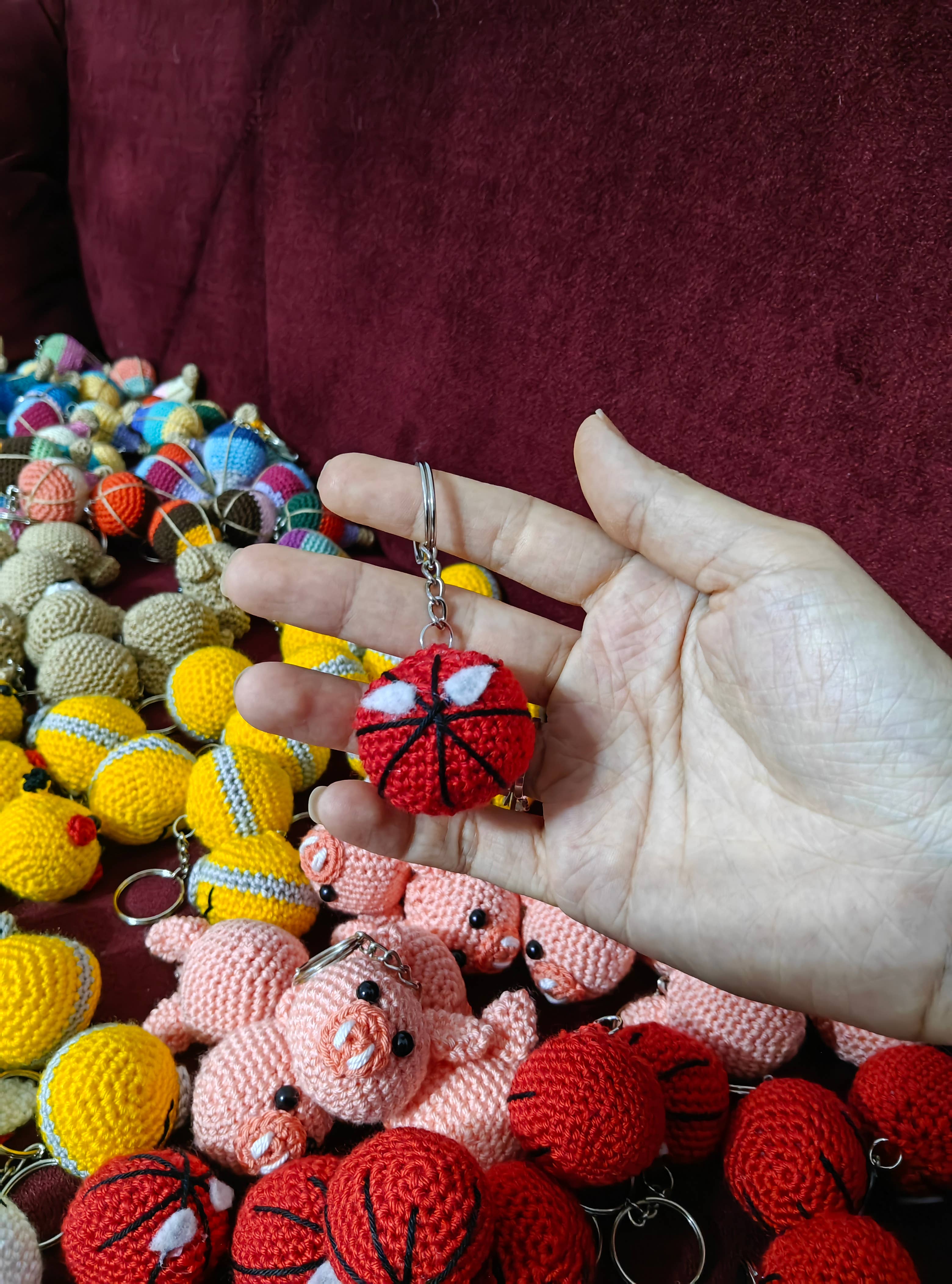 despinacrafting – wholesale Keychain – Women's – Crochet Keychain, Stuffed Toy, Hello Kitty, Minions7