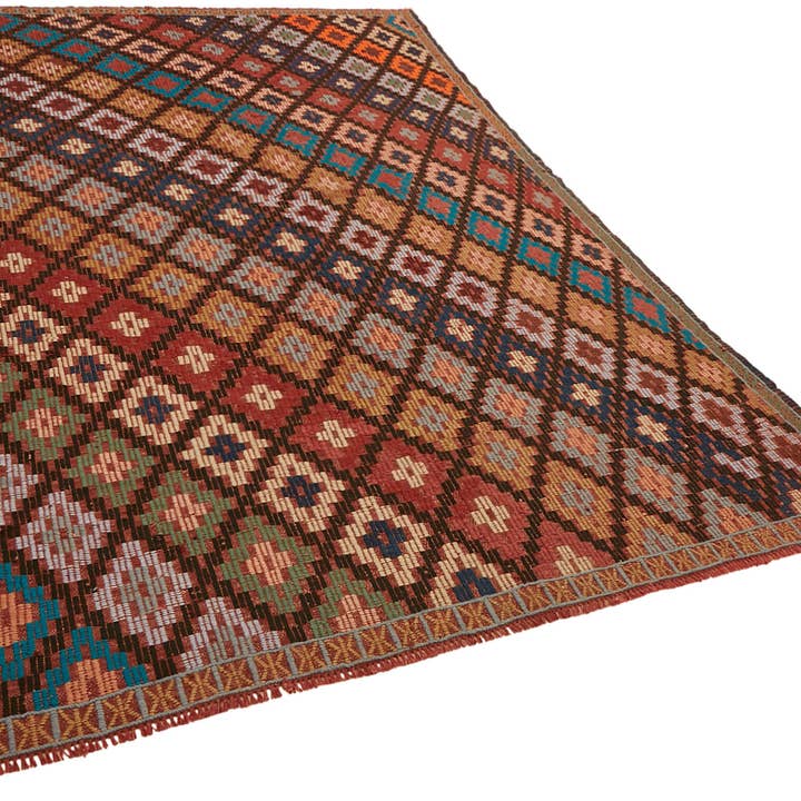 RUG N CARPET - Wholesale Area Rug - 6x9 Multicolor Oriental Kilim Rug - 459561