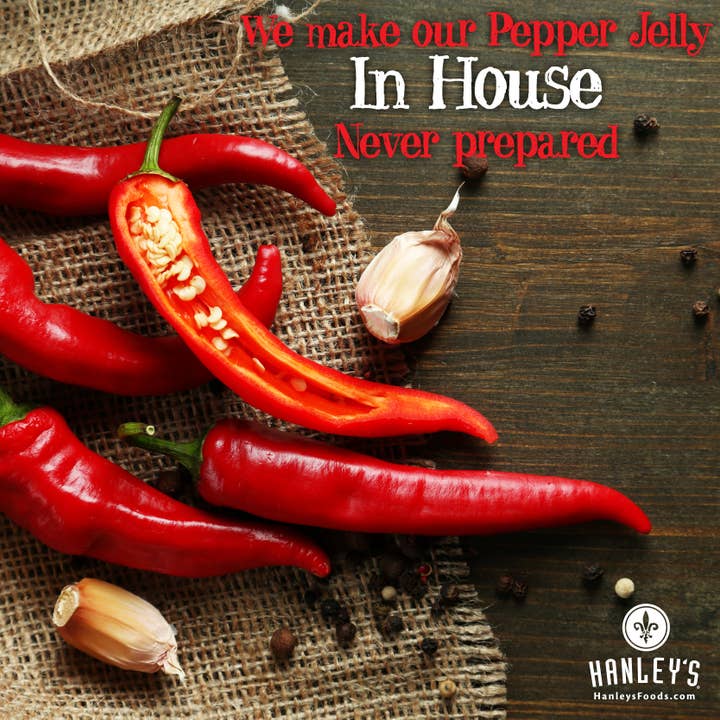 Hanley's - Wholesale Salad Dressing - Pepper Jelly vinaigrette3