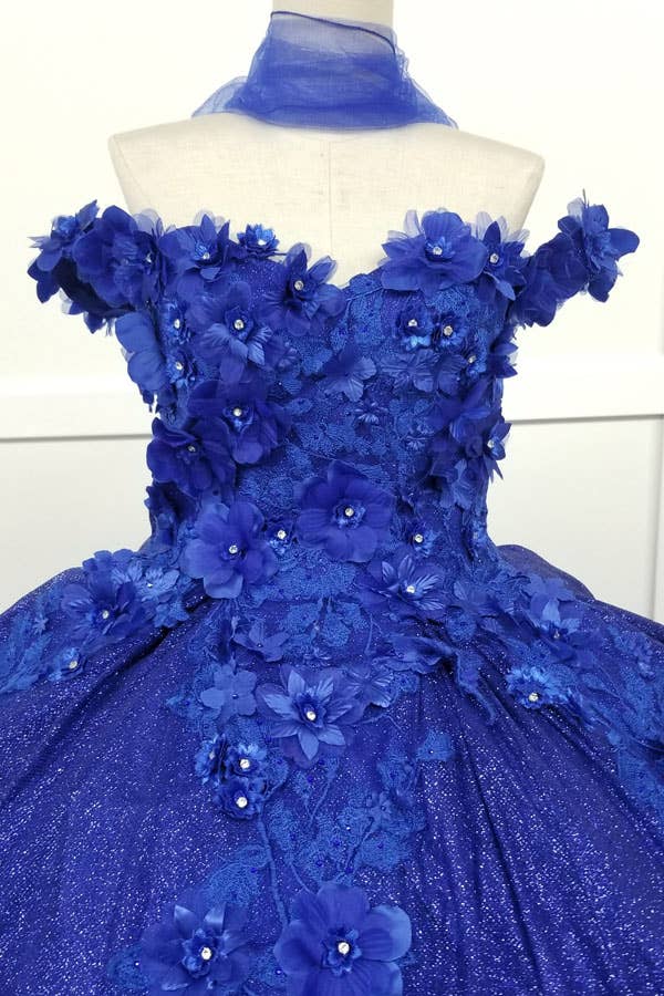 Chicas – wholesale Gown – Women's – Off the Shoulder Quinceanera-wedding Dress CHF301319