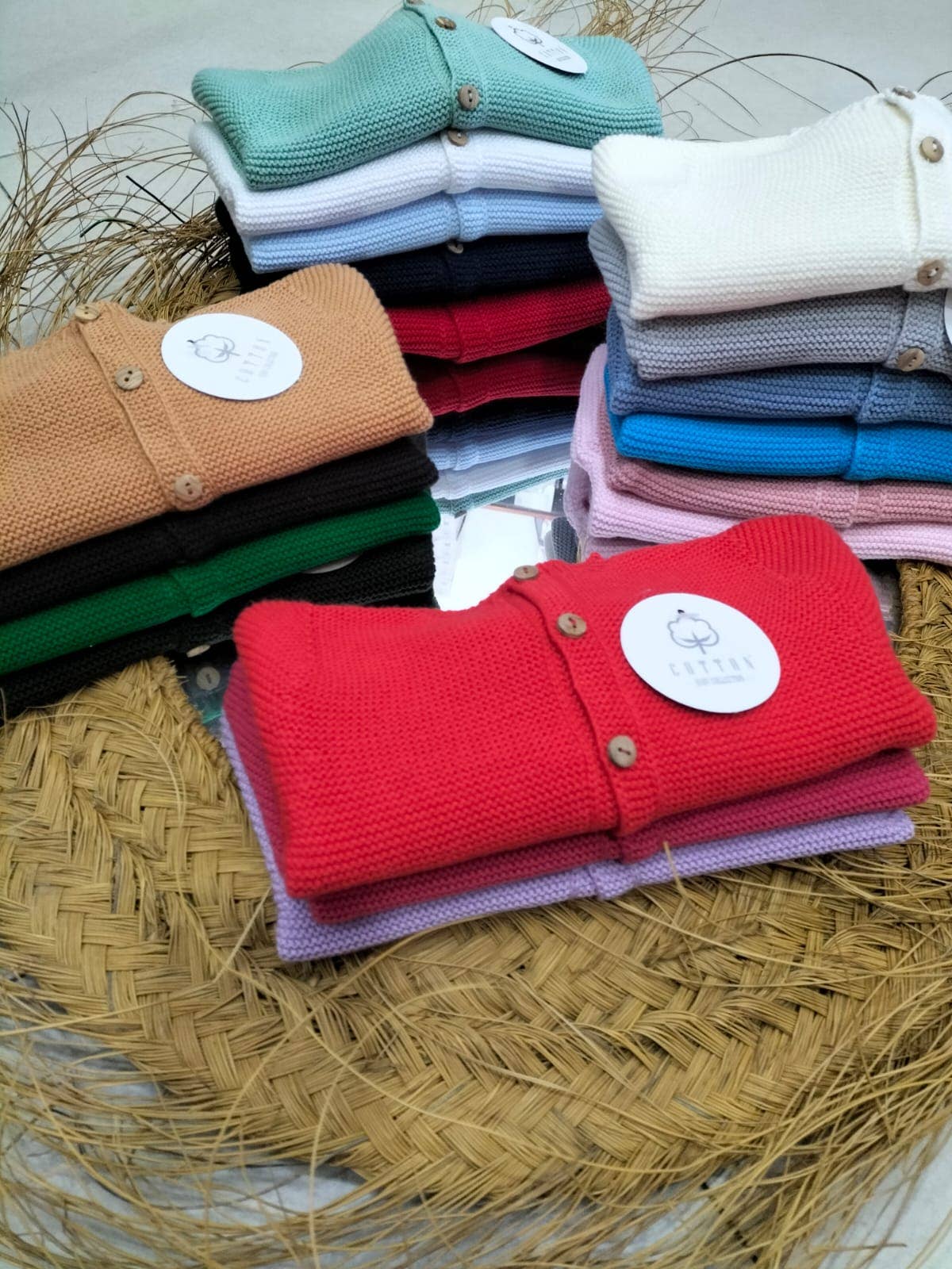 Cotton Socks - Vente Veste – bébé - Manteau bébé (taille unique) 100 % coton2
