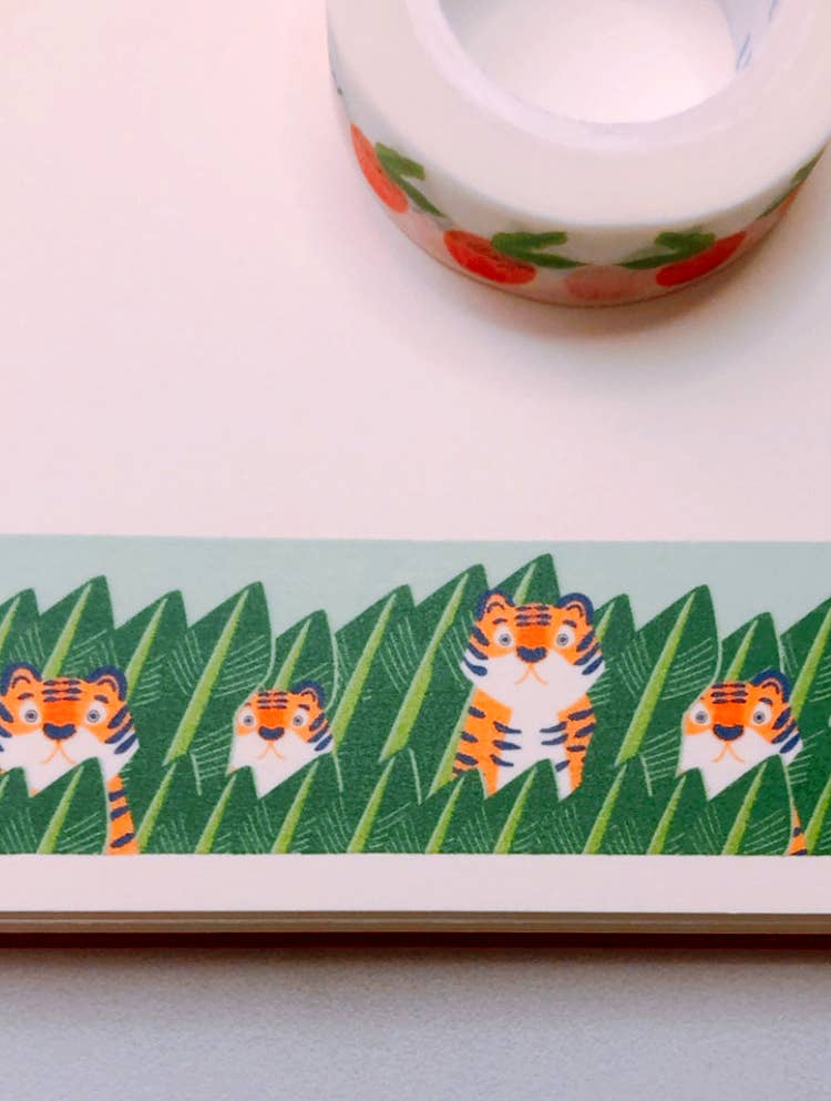 ILOOTPAPERIE - Wholesale Washi Tape - Fierce Tigers Washi Tape1