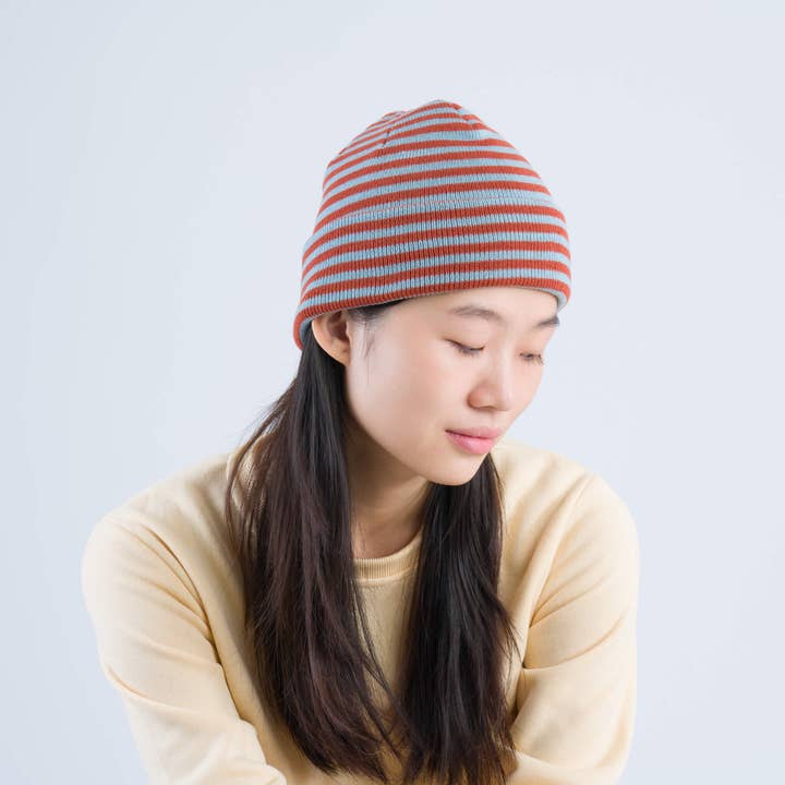 VERLOOP | knits - Wholesale Beanie - Unisex - Simple Stripe Knit Beanie