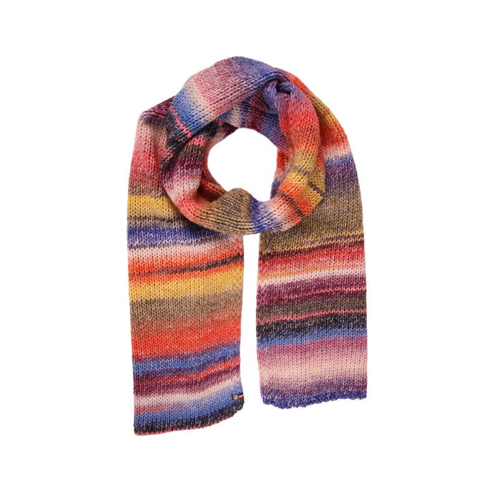 MAISON BONNEFOY - Wholesale Scarf - Women's - RAFAEL - Multicolor chunky knit scarf0