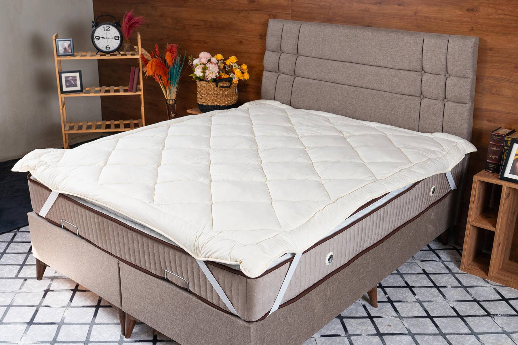 Schaapmaatje - Wholesale Mattress pad/protector - 100% Pure Merino wool mattress topper