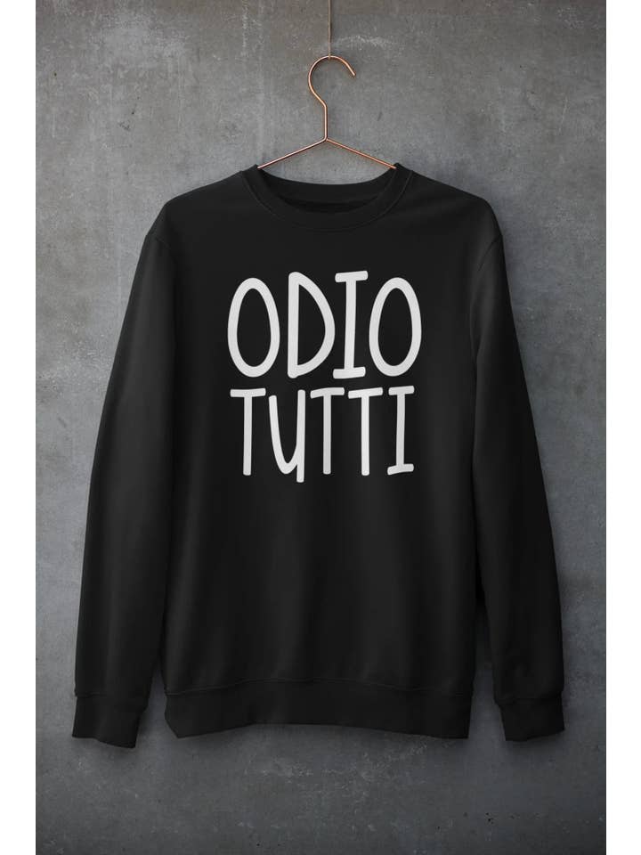 RANPOLLO MILANO - Wholesale Graphic Sweatshirt - Unisex - FP HATE