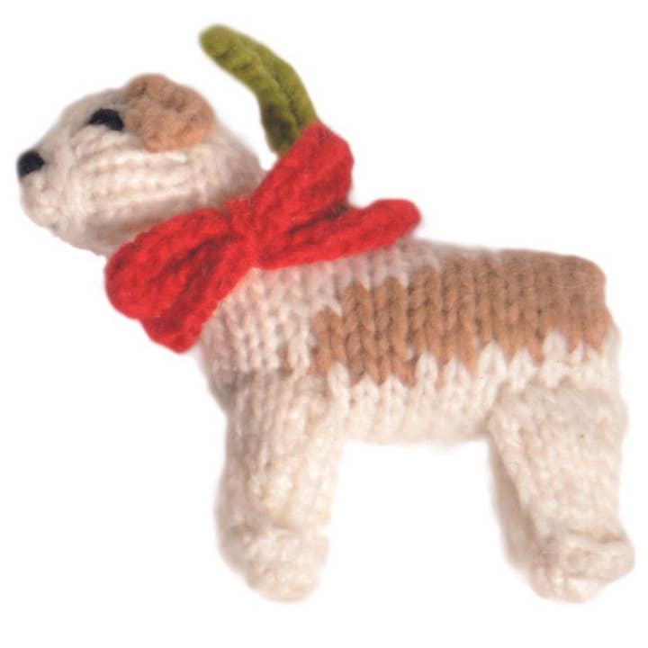 Bulldog Dog Ornament for wholesale by CHILLY DOG LLC