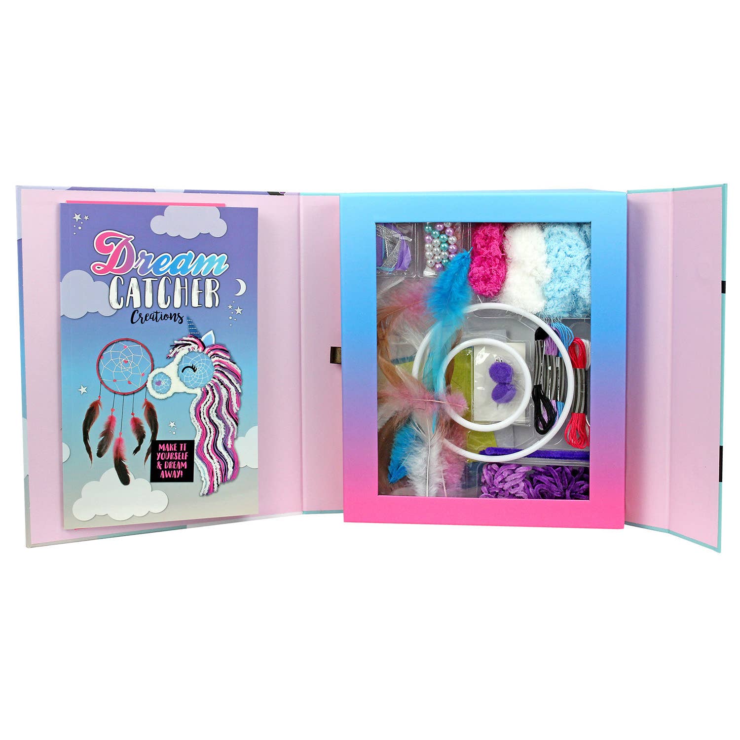 SpiceBox Product Development LTD - Wholesale DIY Craft Kit - Kids - Kits for Kids Dreamcatcher Creations1