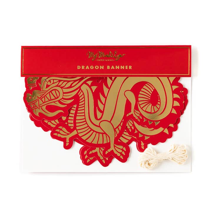 My Mind’s Eye - Wholesale Party Sign/Banner - CNY105 - Chinese New Year Dragon Banner0