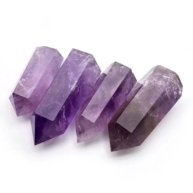 Celestial Avenue - Wholesale Spiritual Stone/Crystal - Amethyst Mini Towers (Pack of 5)