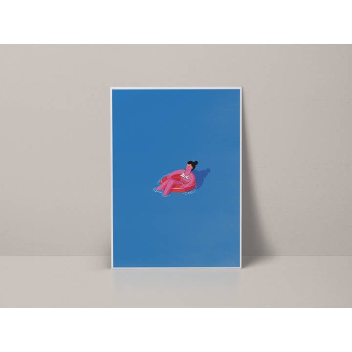 Matilde Horta - Wholesale Art Print - Pool - Wall art illustration print 5