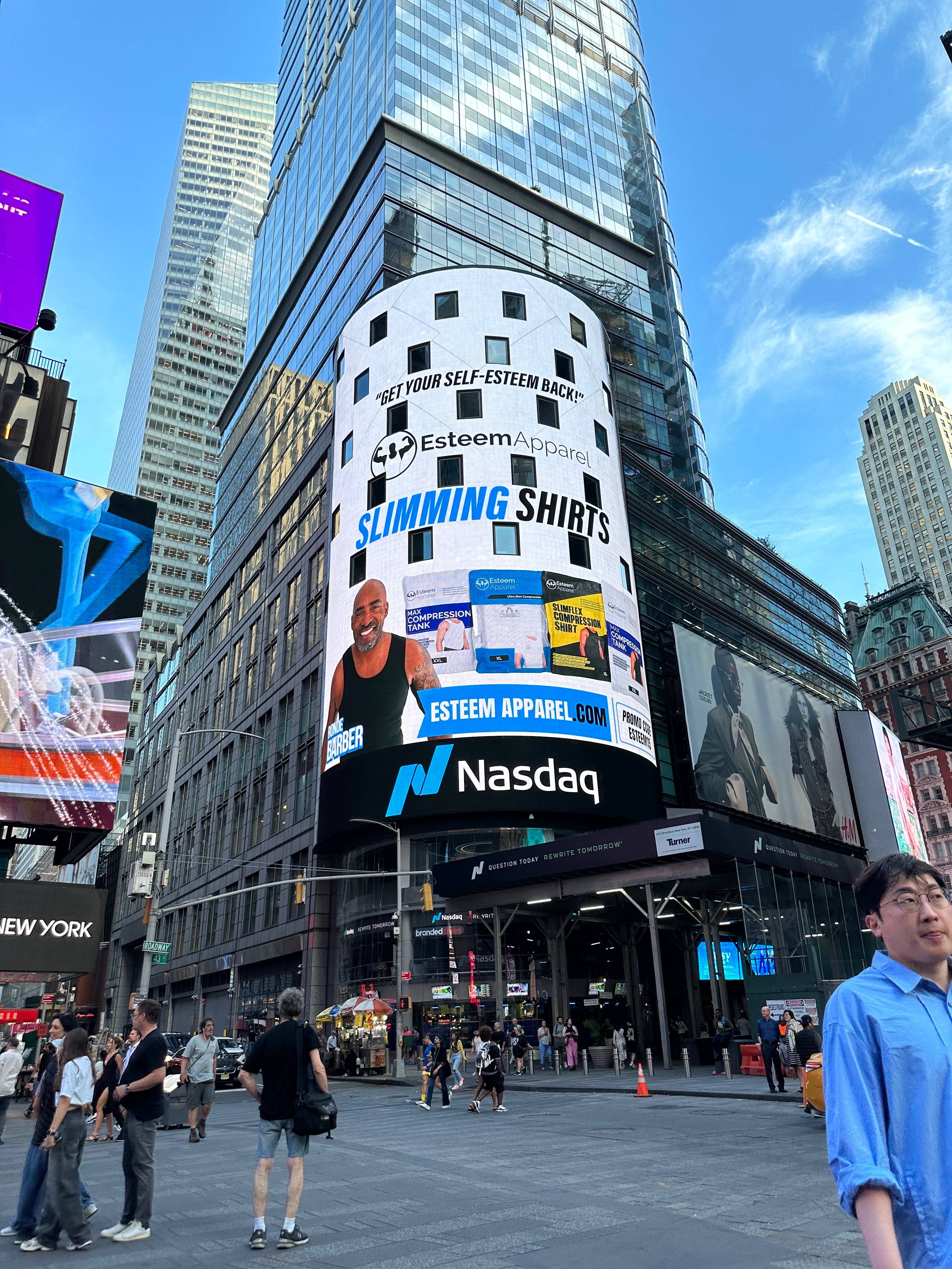 Esteem Apparel – wholesale T-shirt – men's – UltraSlim Slimming Compression Shirts Body Shaper Shirt2