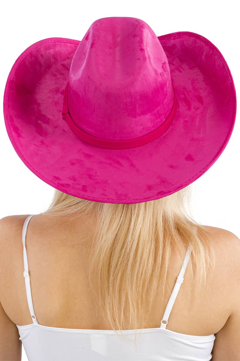 Cap Zone – Engroshandel Cowboyhat - Dame – Falsk nubuck ruskind cutter cowboyhat13