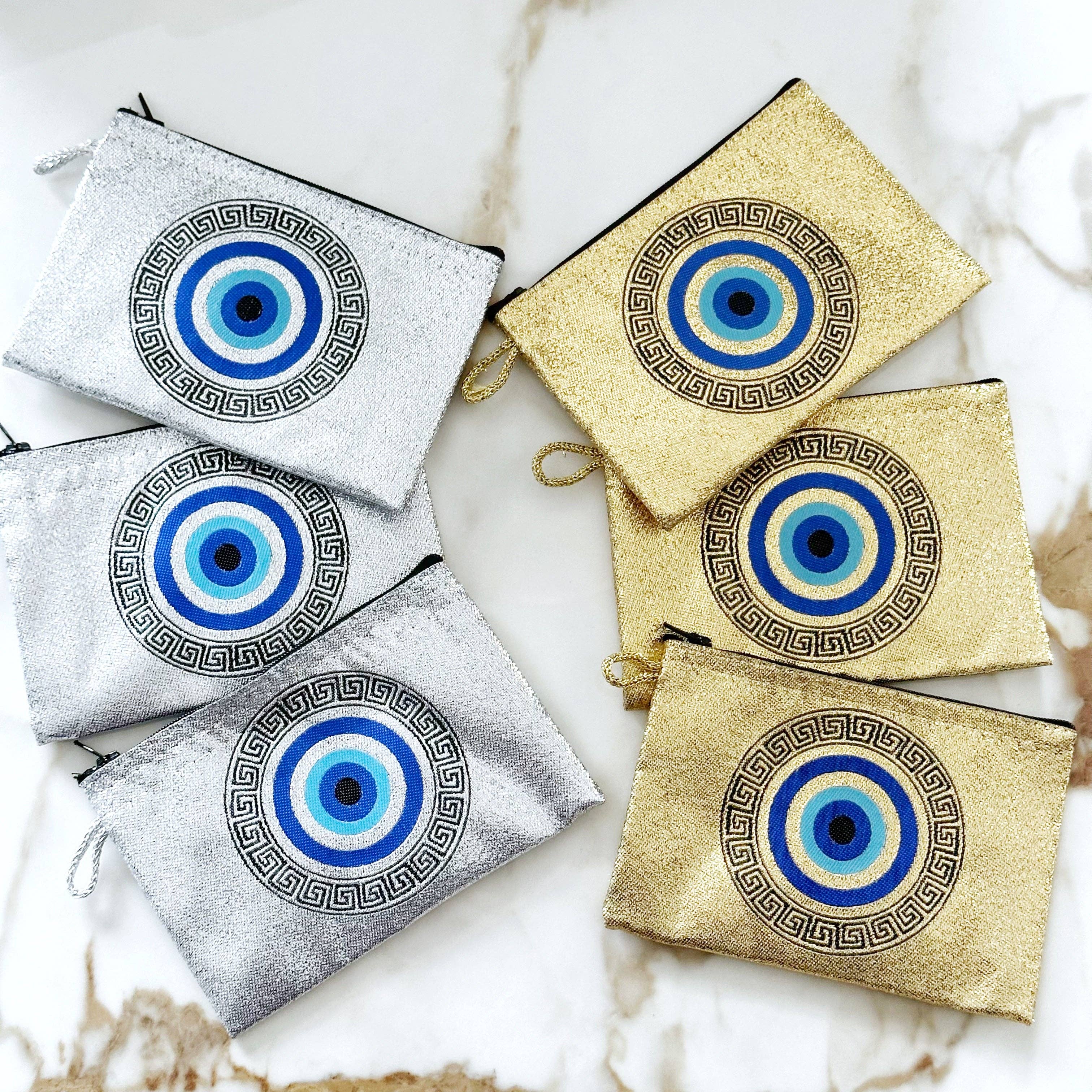 Evileyefavor - Wholesale Coin Purse - Women's - Handmade Evil Eye Purse, Gold Evil Eye Coin Pouch2