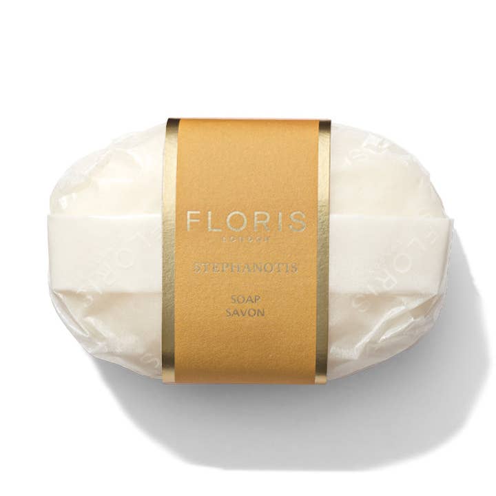 Stephanotis Floral Luxury Bar Soap for wholesale by Floris London