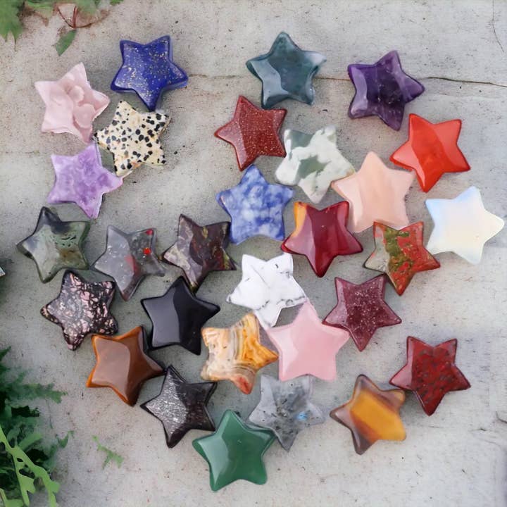 ⭐️ Crystal Mini Star Stone Assortment ⭐️ and other Purchase Wholesale piedras. Free Returns & Net 60 Terms on Faire trending on Faire.