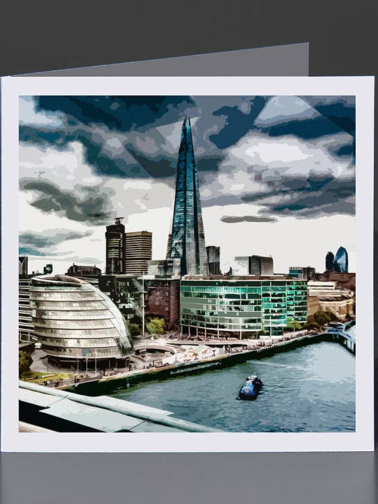 Londen Kaarten: Stadhuis 08 / Wenskaart voor wholesale door Eliot Siegel & The British Art Gallery