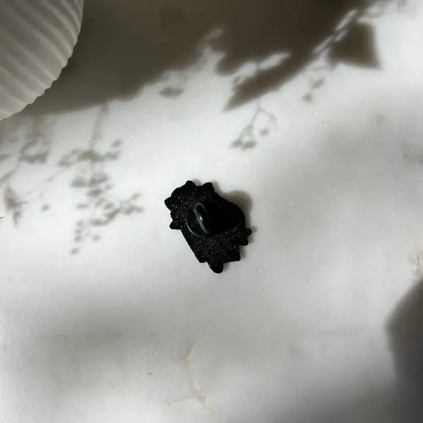 Lassoed Moon - Wholesale Lapel Pin/Button - Pasta Lover's Enamel Pin3