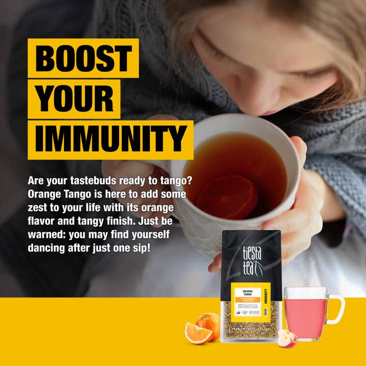 Tiesta Tea Company - Wholesale Loose tea - Orange Tango - Orange Hibiscus Herbal Tea12