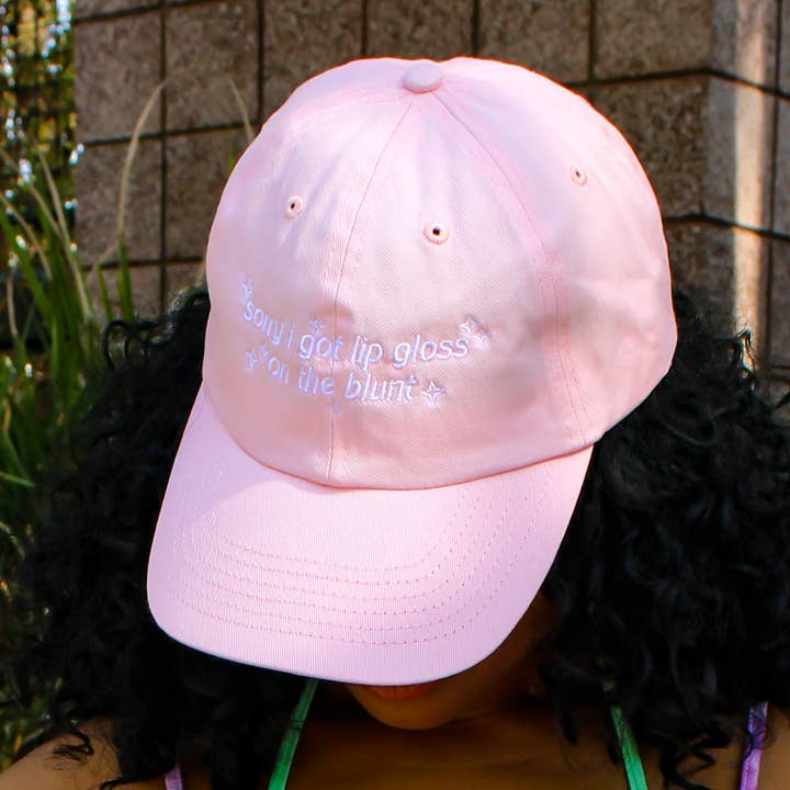 Cabin 7 Originals - Wholesale Baseball Cap - Women's - Lip Gloss on the Blunt Dad Hat