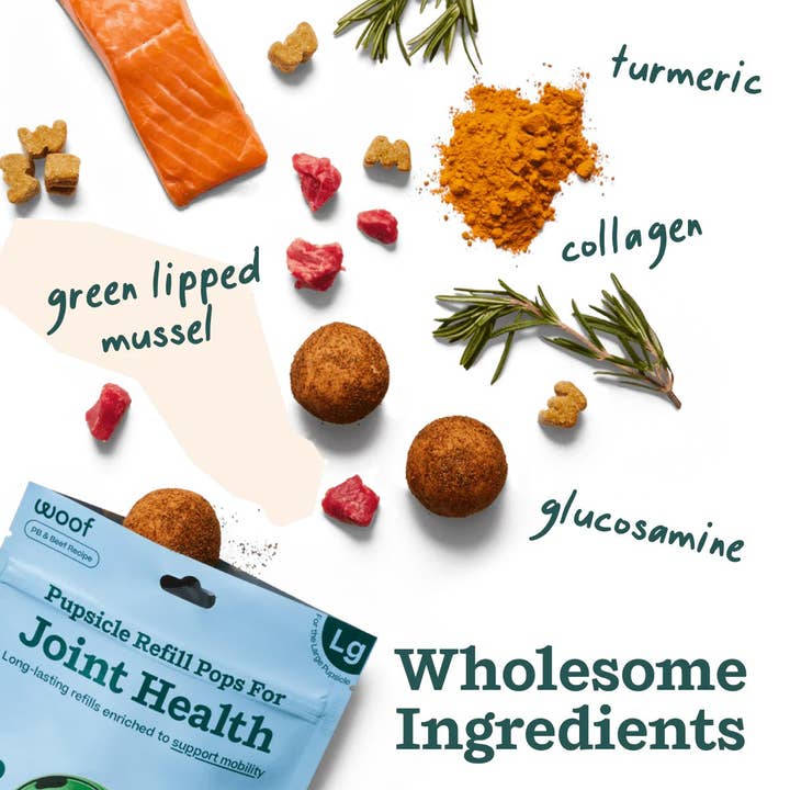 Woof - Wholesale Pet Treats - Dog - Joint Health Wellness Pops4