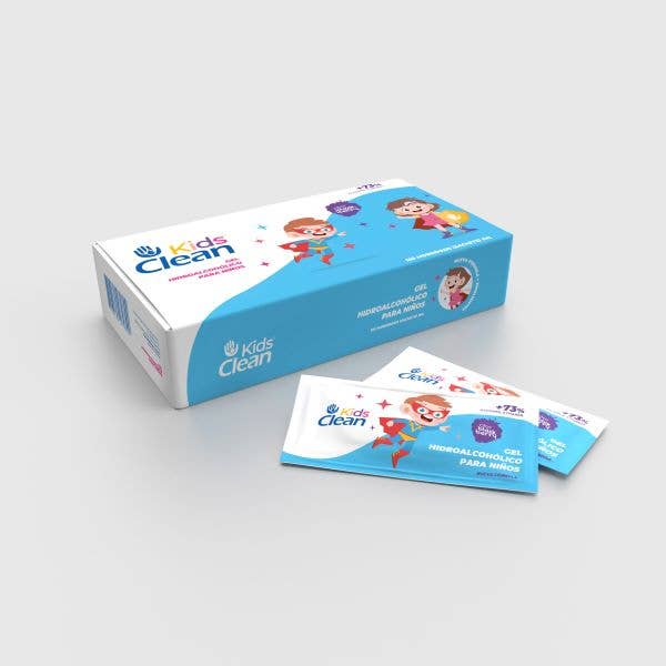 102 Sachet KIDS - Boîte de 12 unités pour la vente par Siempre Clean