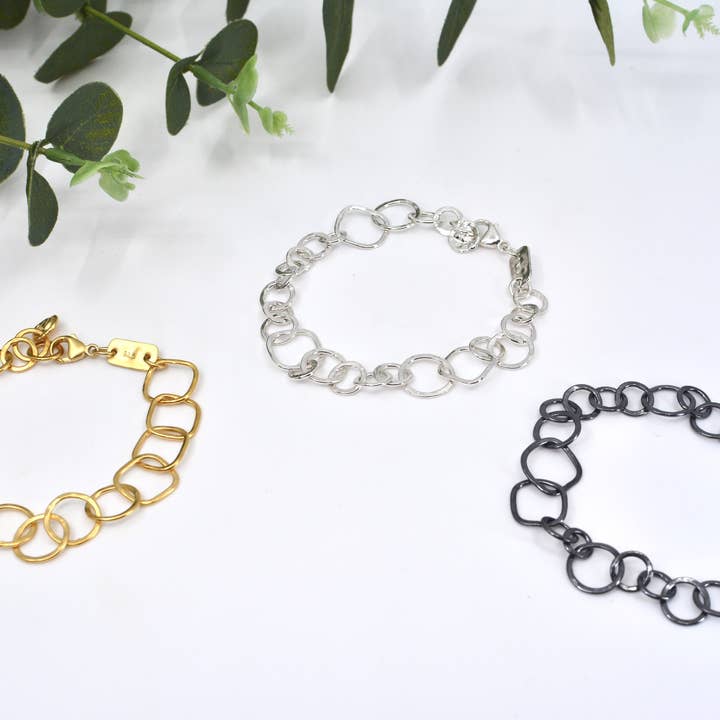 Pulsera de eslabones para venta al por mayor de Silverbrook Studios