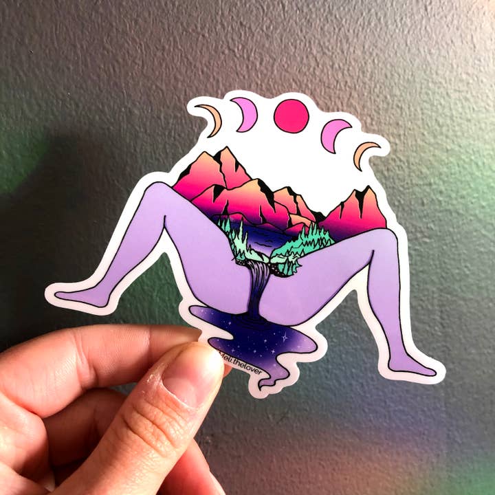 Meli TheLover - Wholesale Sticker - Stickers Waterproof Vinyl - WAP - Mother Nature4