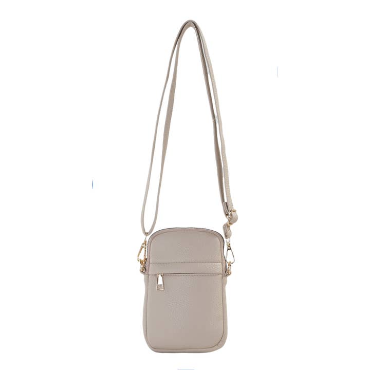 Papaya Fashion Ltd – wholesale Cellophane bag – TC2010-Zip Pocket Front Crossbody Phone Bag2