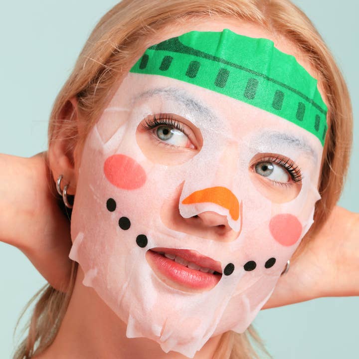 My Spa Life - Wholesale Skincare Face Mask - Christmas Holiday Santa's WorkShop Facial Mask Gift Set2