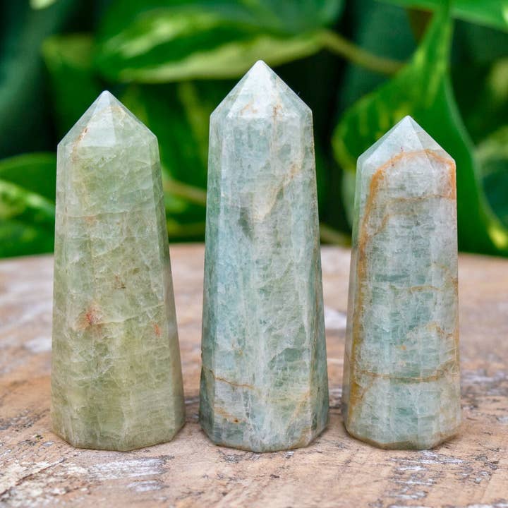 Aquamarine Tower. for wholesale by Down To Earth