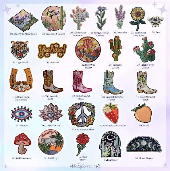 Wildflower + Co. - Wholesale Baseball Cap - Women's - Baseball Hat With Embroidered Patch2