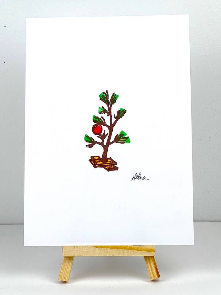 Charlie Brown Christmas Tree for wholesale by Pixel Palmer