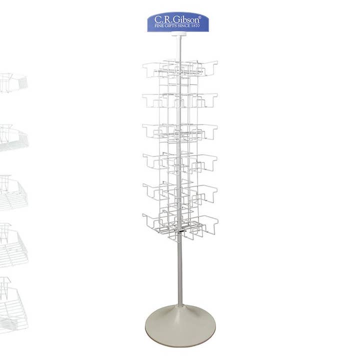 Cocktail Napkin Spinner Floor Fixture for wholesale by C.R.Gibson Signature