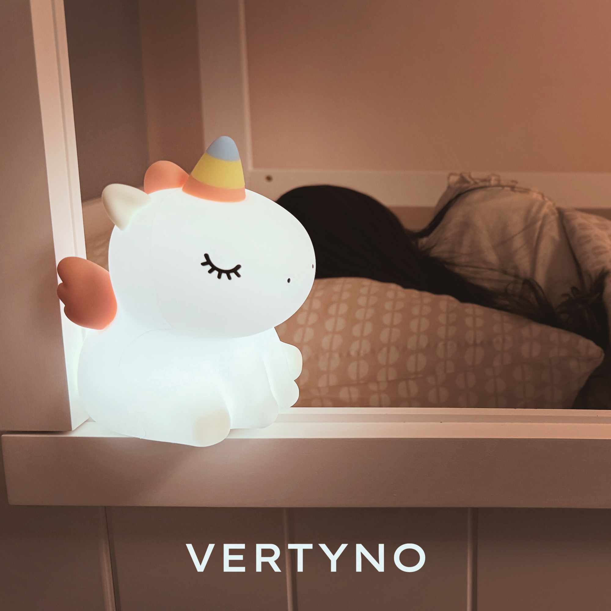 VERTYNO - Wholesale Night Light - Kids & Baby - Unicorn Night Light Multicolor Silicone – Lili by VERTYNO2