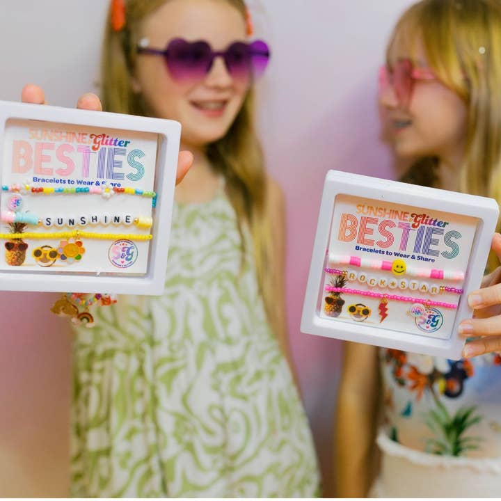 Sunshine & Glitter – Conjunto de joias por atacado – BESTIES Sunshine Pulseira2