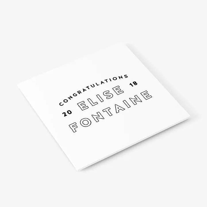 Type Stamp Custom Logo Stamp, Business for wholesale by The Design Craft