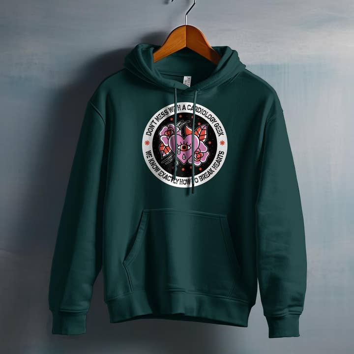 FreakyTeeFactory - Wholesale Screen Printed T-Shirt - Women's - Cardiology Geek T-Shirt, Heart Anatomy Graphic Tee, Medical Humor, Nurse Gift, Doctor Apparel, Unique Edgy Style, Bold Statement Shirt8