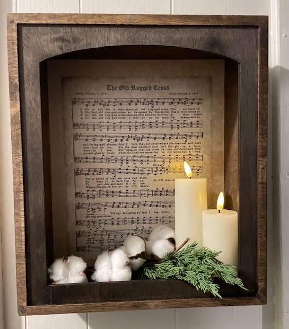 LAND OF COTTON – Impressão artística por atacado – A Velha Caixa de Sombras Cruzadas Robustas 2