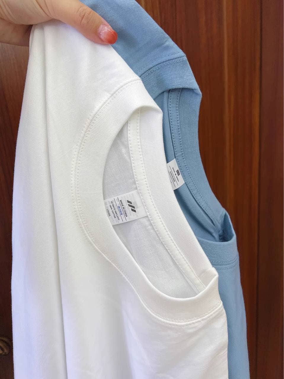 Rosa Clothing - Wholesale T-Shirt - Women's - Essential basic everyday cotton crewneck t-shirt long sleeve36