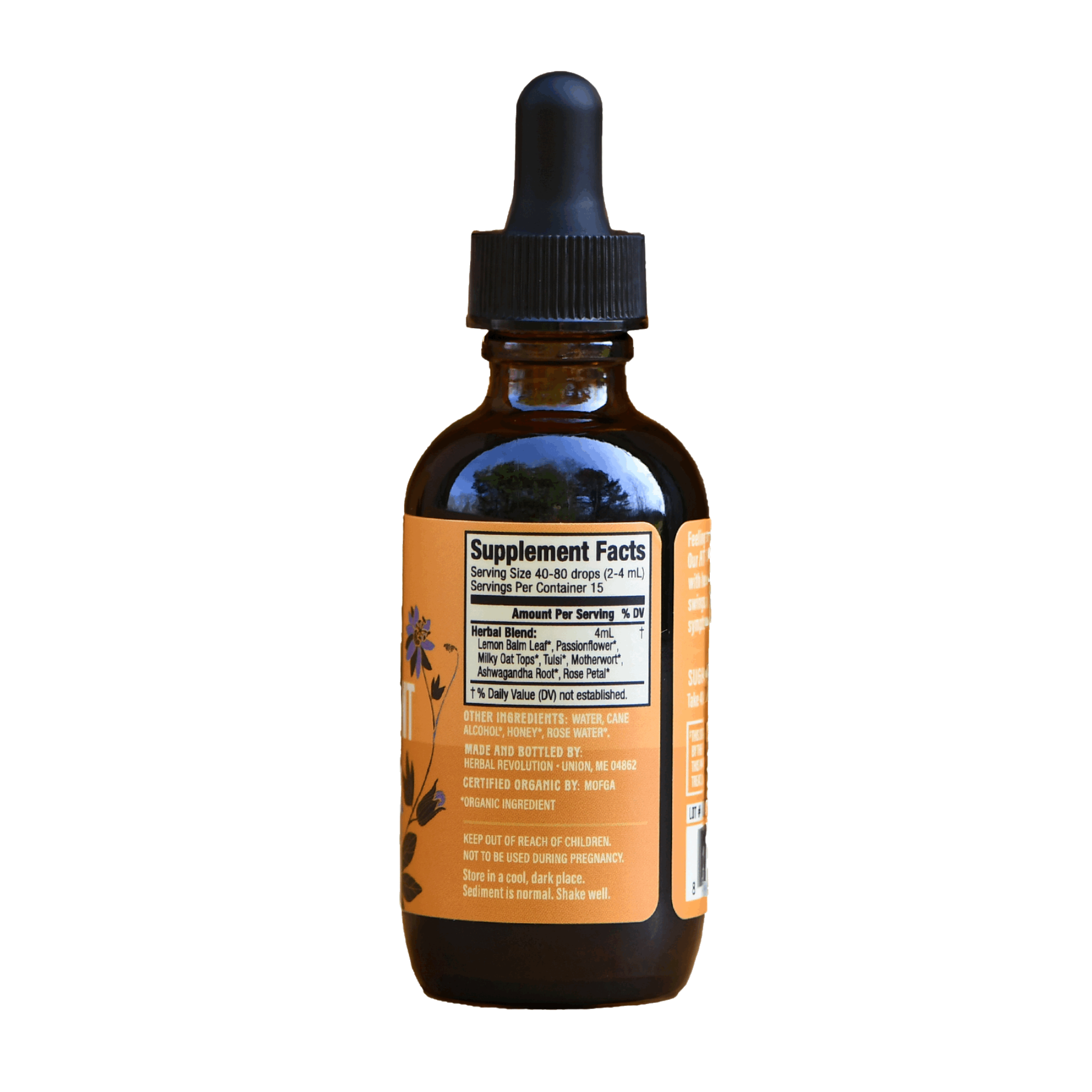 Herbal Revolution Farm + Apothecary - Wholesale Tincture - Attitude Adjustment: Stress & Anxiety Relief Elixir 1