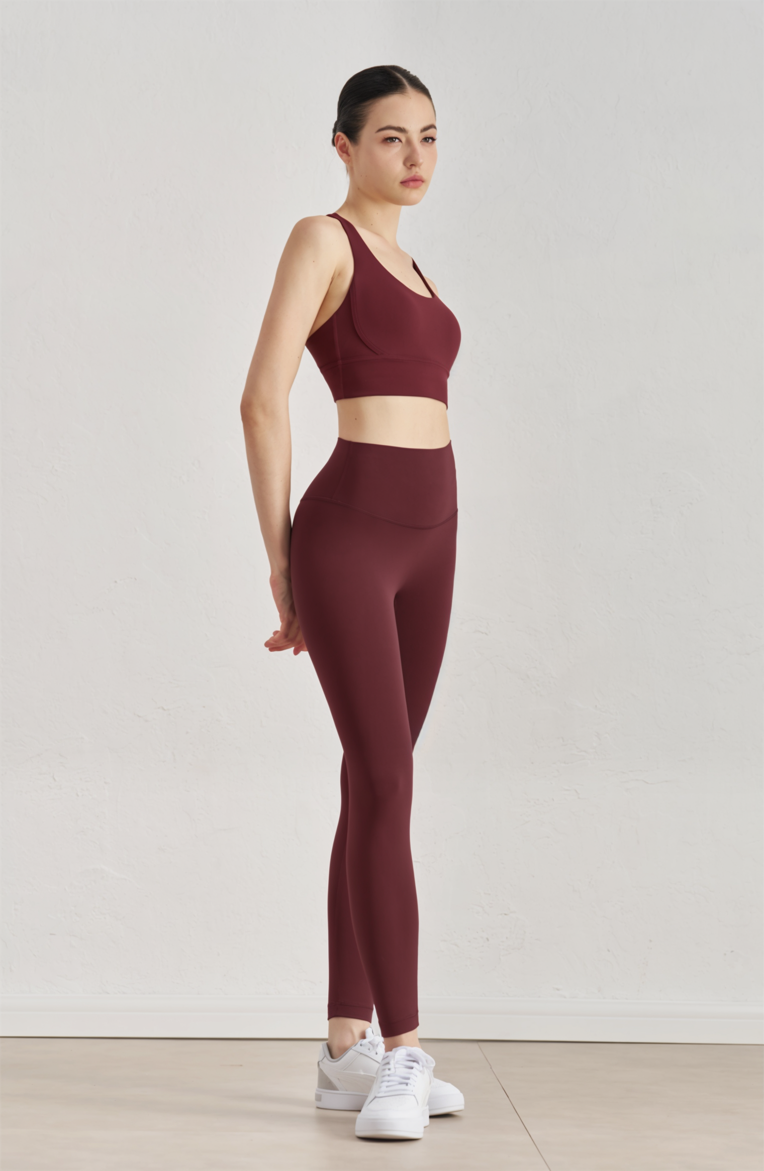 91thelabel - Wholesale Activewear Set - Women's - Isabella Strappy Back Sports Bra & Legging Activewear Set 16