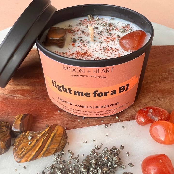 Acende-me para uma Vela BJ | Velas frias | Velas Estéticas | Velas de Manifestação | Vela de Intenção por atacado de The Moon+Heart