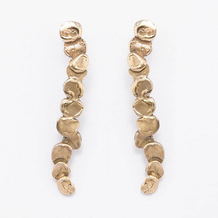 Orecchini soldini in bronzo per la vendita all'ingrosso da parte di Ritrov_Arti