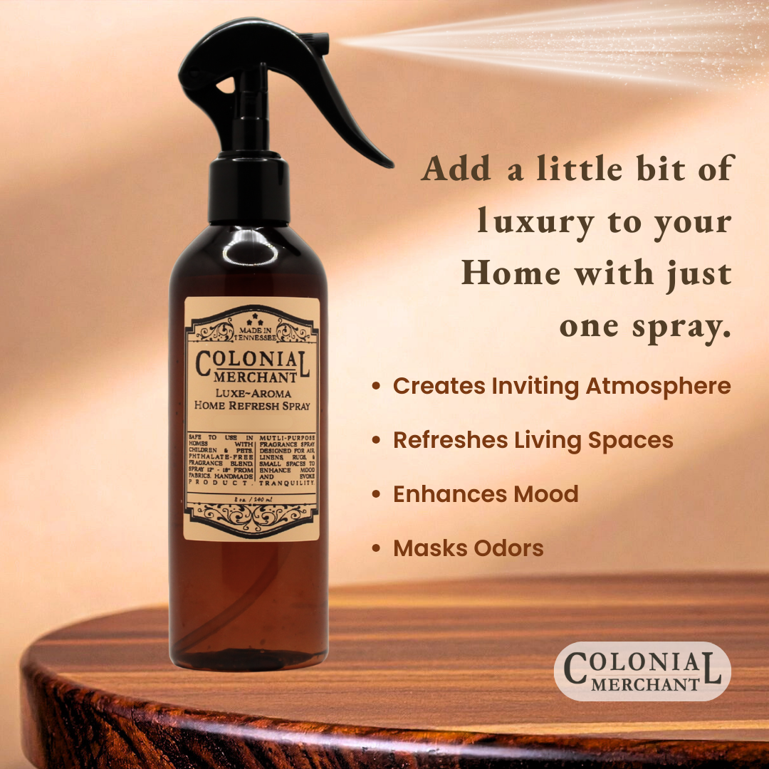 Colonial Merchant - Wholesale Room & Linen Spray - 8 oz. Pure Cascade Home Refresh Room Spray - Floral & Fresh3
