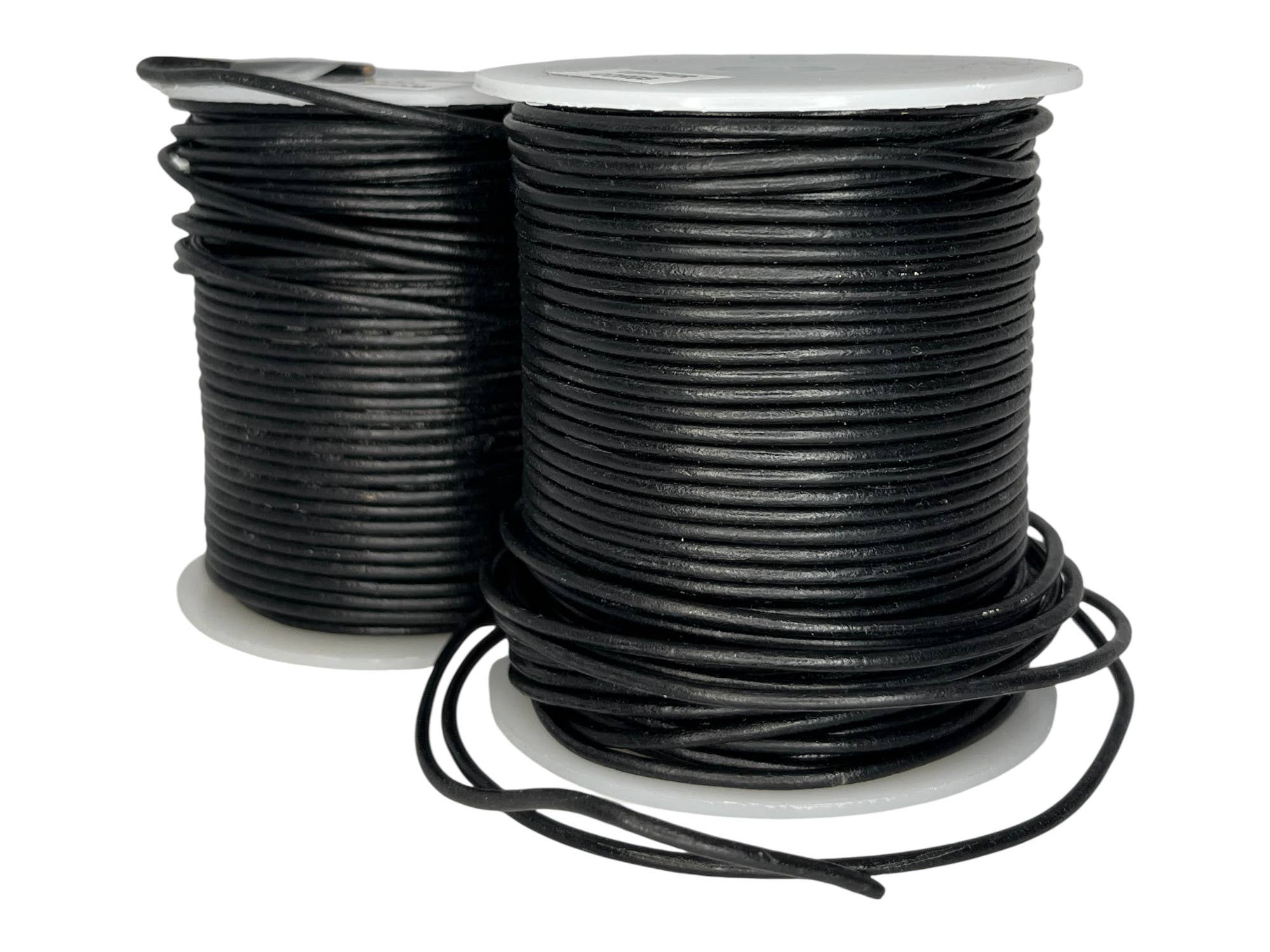 Sun Enterprises B.V. - Wholesale Craft Supplies - Round Leather Cord - 3mm - Black1