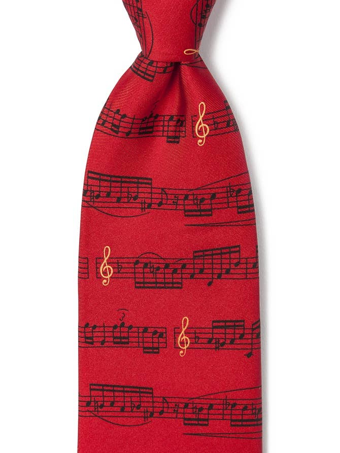 Partition Tie - Red Silk de Alynn pour la vente par Alynn