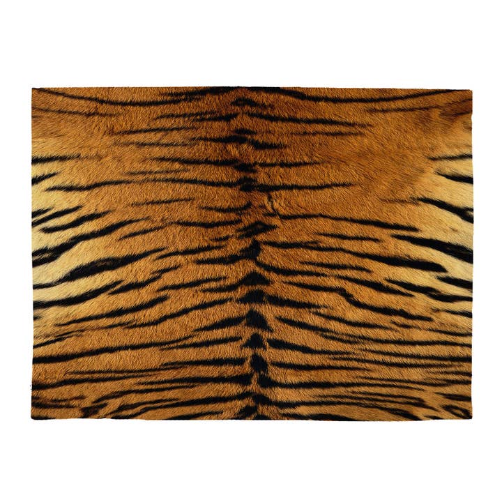 Linnen placemats met tijgerstrepen voor wholesale door Marye-Kelley