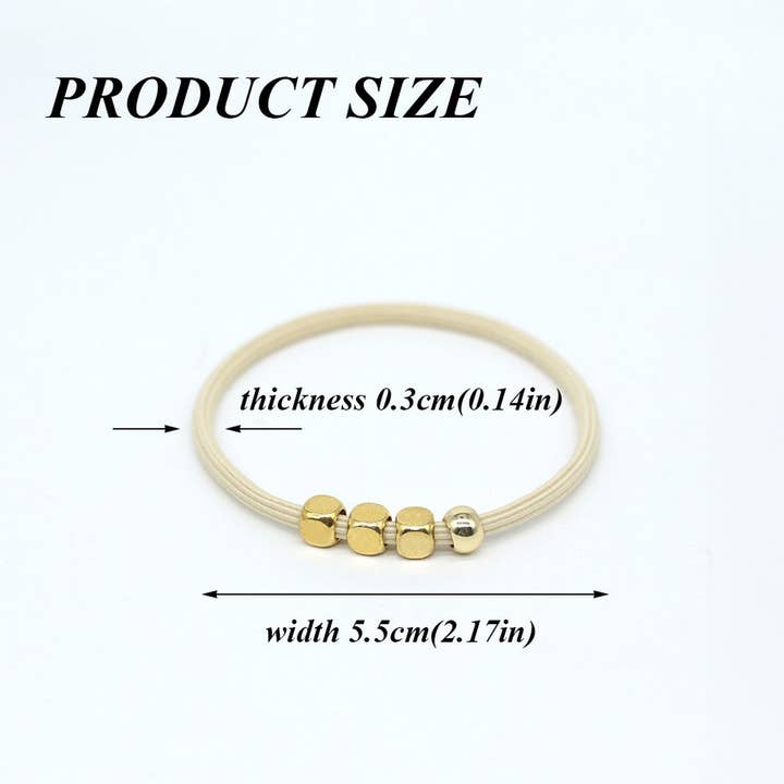 ACCITY - Wholesale Hair Tie - BRAIDED BOHEMIAN CARD HOLDER HAIR SCRUNCHIES_CWAHA27125