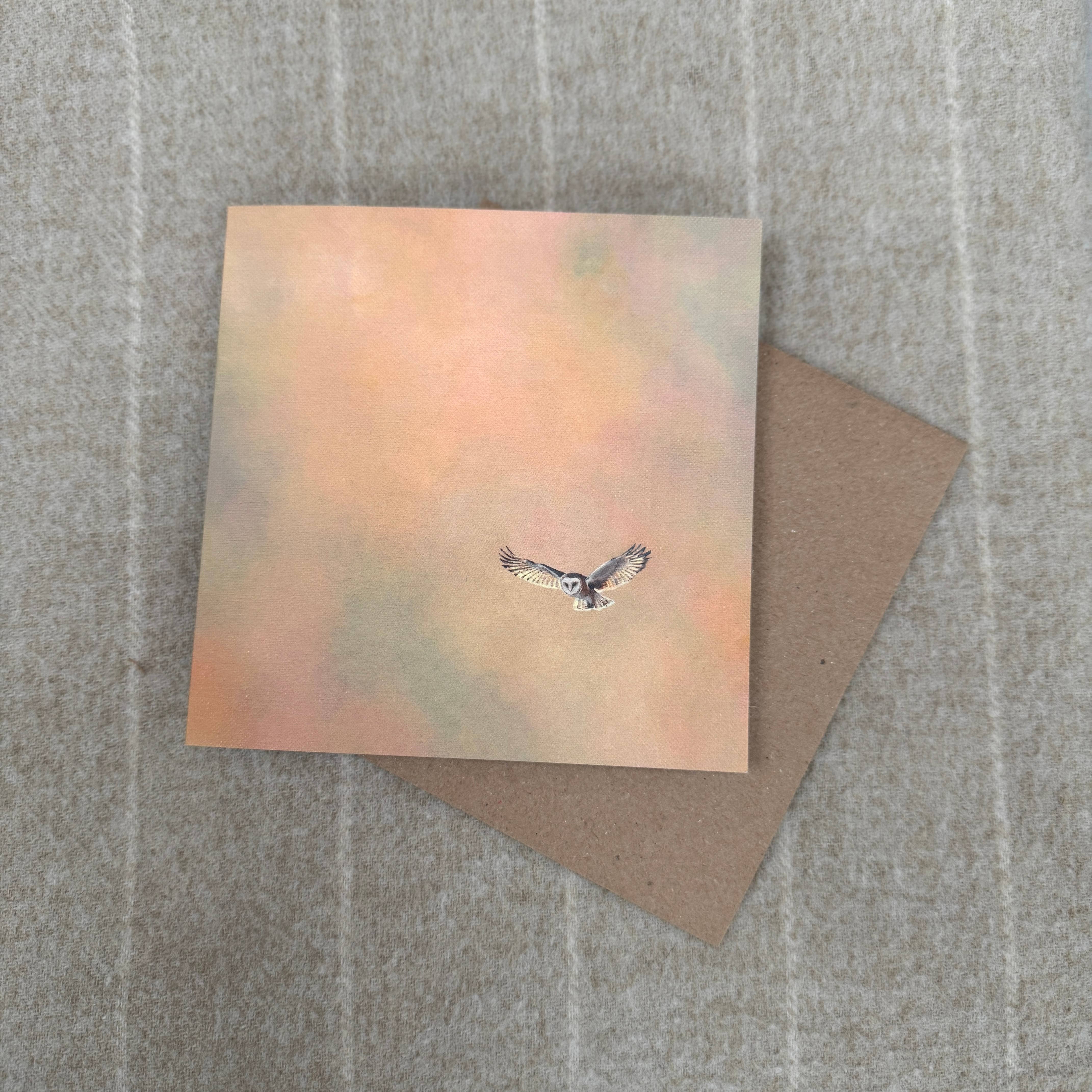 Portrait of Clouds - Wholesale Everyday Greeting Card - Barn Owl Greetings Card - Luxury Textured Cardstock4
